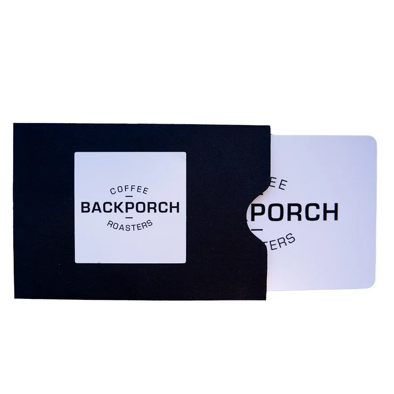 Cafe Giftcard (not redeemable online) — Backporch Coffee Roasters